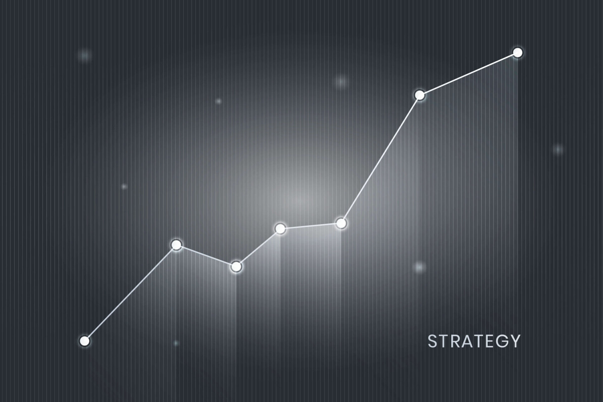 Business growth strategy graph