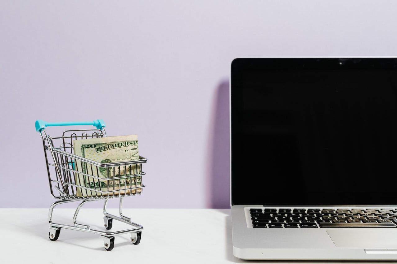 Social Enterprise: A cart and a laptop