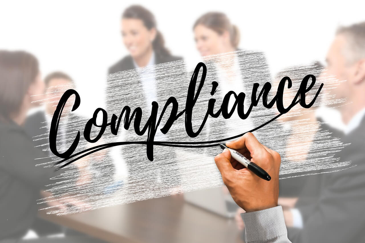 Compliance to ethical standards concept