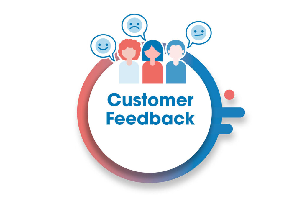 Customer feedback illustration