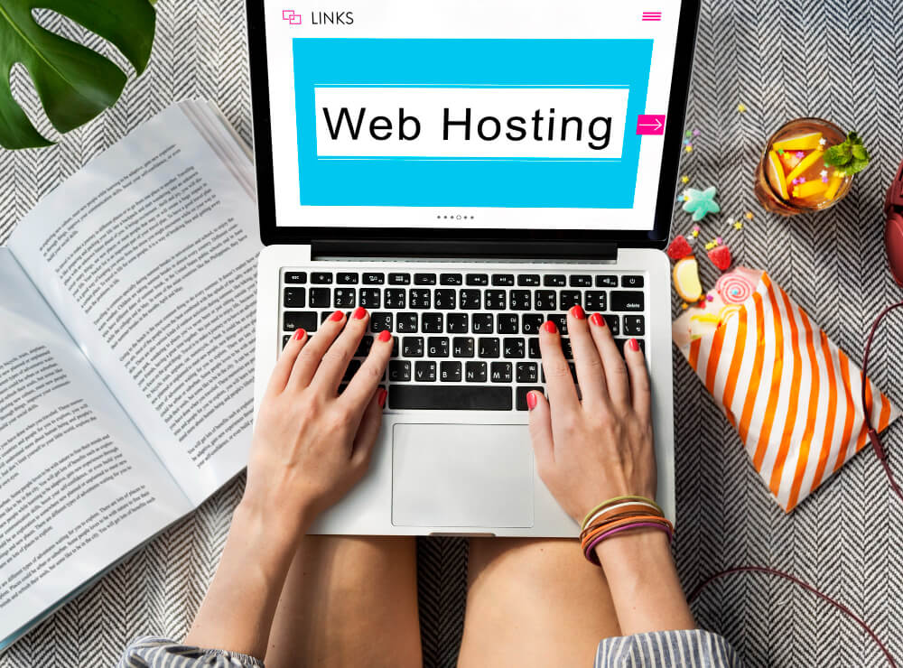 Young professional researching on the best cheap web hosting services