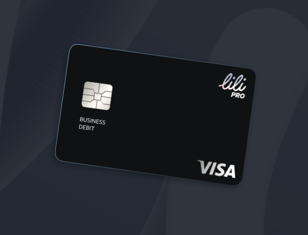 Black Lili Pro Visa Business Debit Card