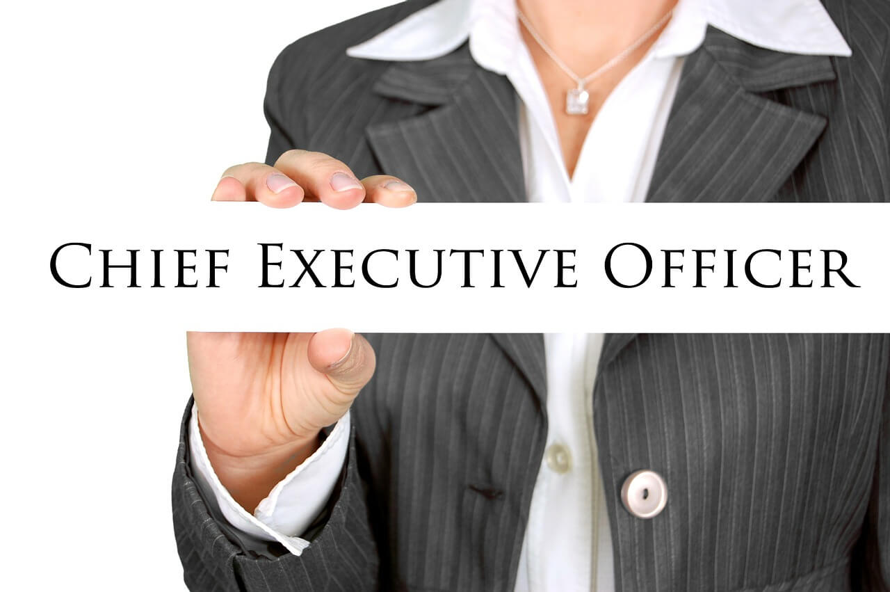 Chief-executive-officer-boldly-written-on-a-white-tag