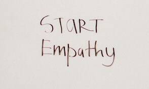 Strat empathy on a white background