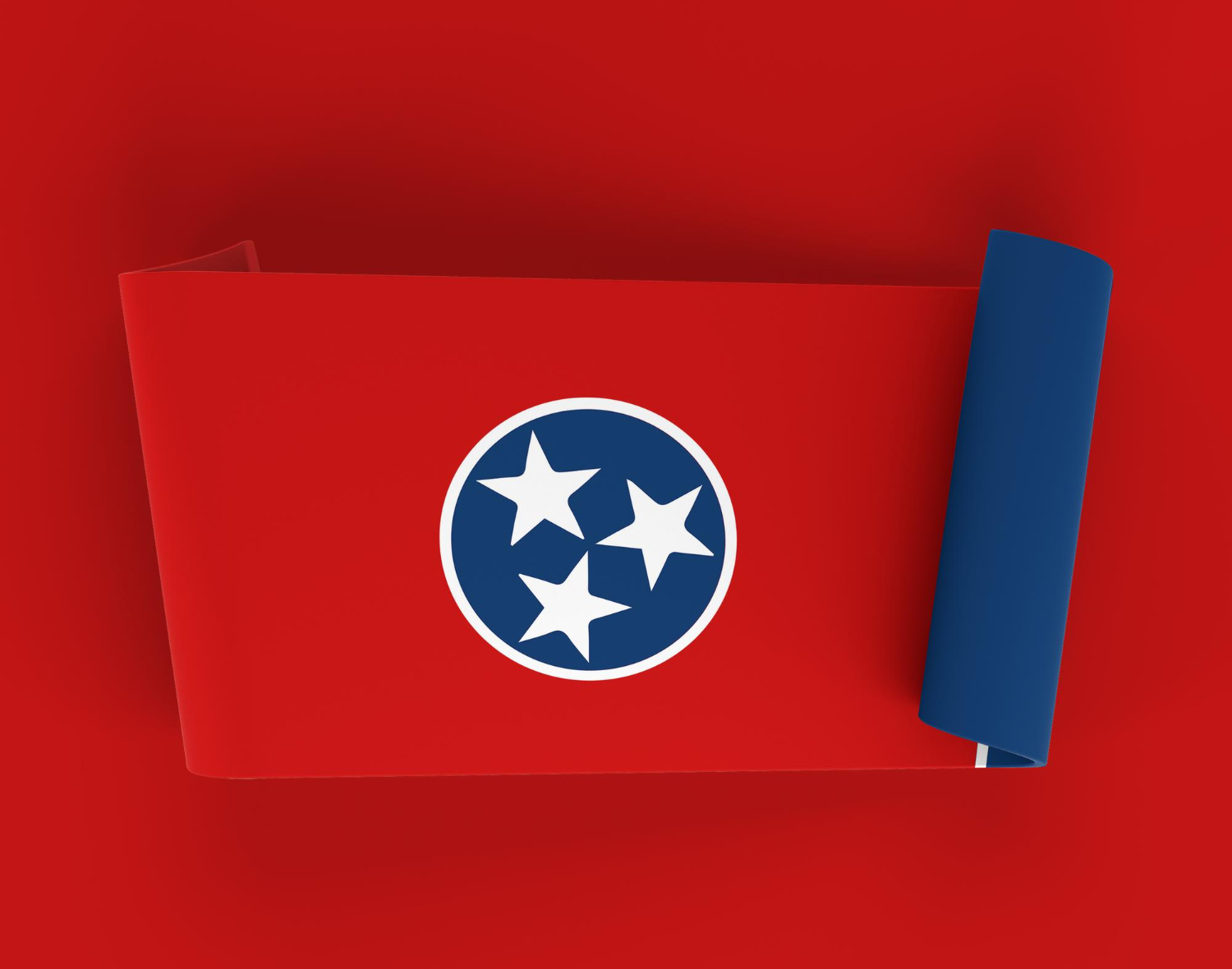 Tennessee ribbon banner