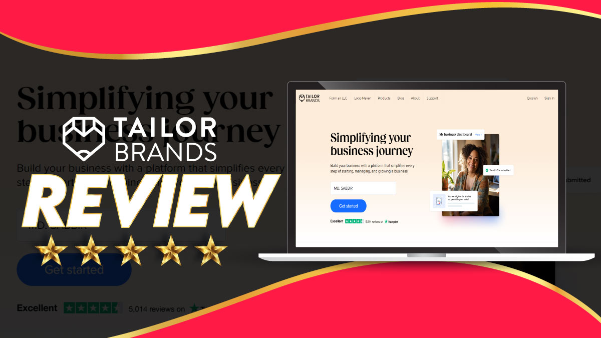 Tailor Brands LLC Review: An In-depth Look at their LLC Services and More [2024]