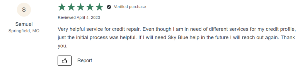 Sky Blue User Reviews 3